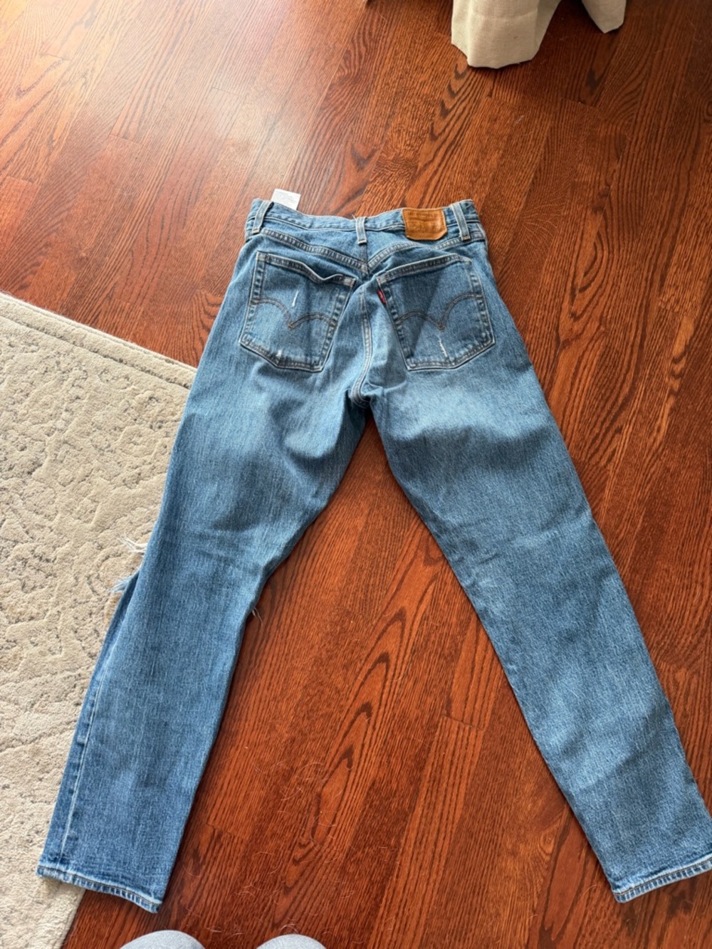 Levi's Women's Light Blue Straight Leg Jeans